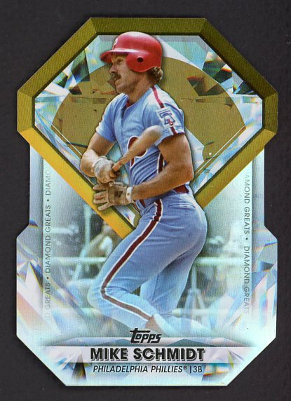 2022 Topps Diamond Greats Die Cut #022 Mike Schmidt 520275