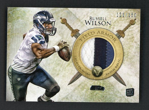 2012 Topps Valor Field Armor #FAP-RW Russell Wilson 520290