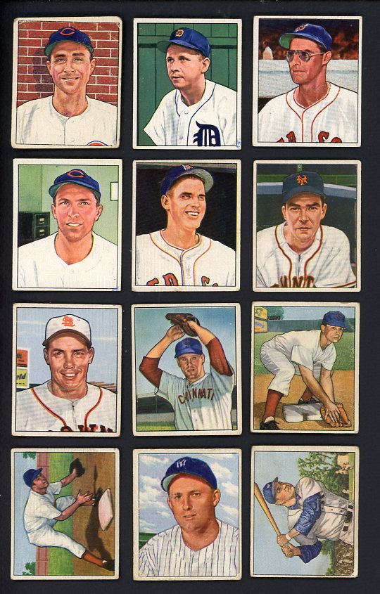 1950 Bowman Set Lot 12 Diff Lower Grade Shea Hatton 520291