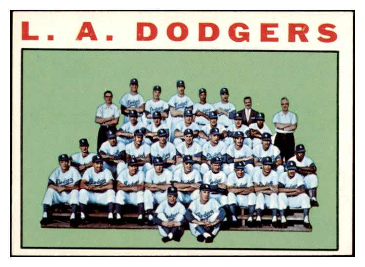 1964 Topps Baseball #531 Los Angeles Dodgers Team EX-MT 520295