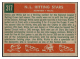 1959 Topps Baseball #317 Willie Mays Richie Ashburn EX 520298