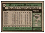 1979 Topps Baseball #200 Johnny Bench Reds VG-EX 520311