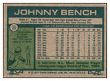 1977 Topps Baseball #070 Johnny Bench Reds VG-EX 520313