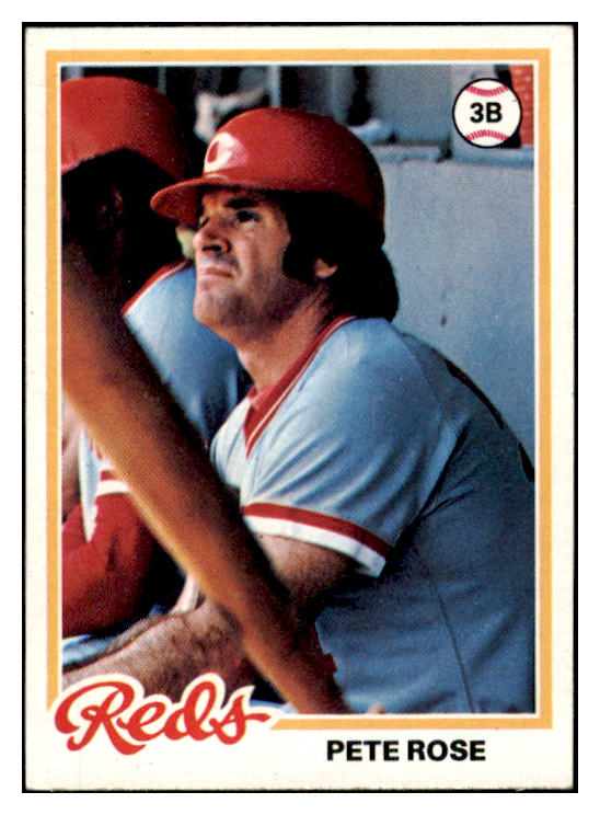 1978 Topps Baseball #020 Pete Rose Reds EX-MT 520317