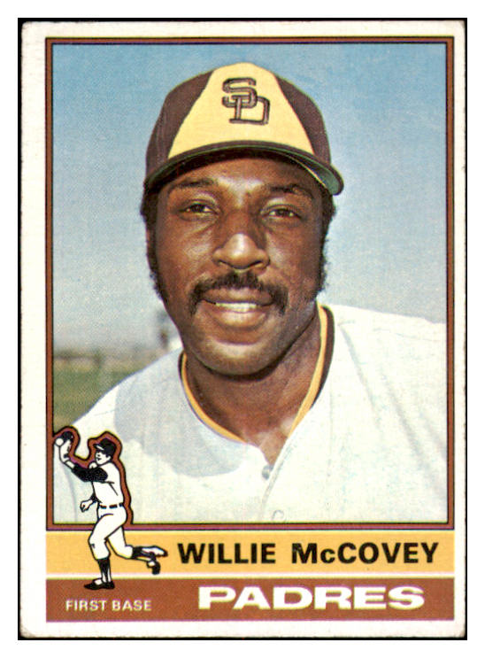 1976 Topps Baseball #520 Willie McCovey Padres VG-EX 520321