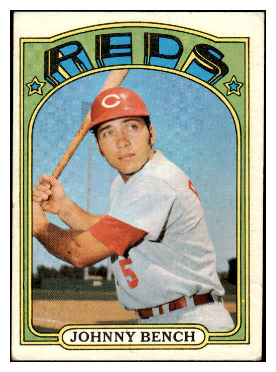 1972 Topps Baseball #433 Johnny Bench Reds VG-EX 520336