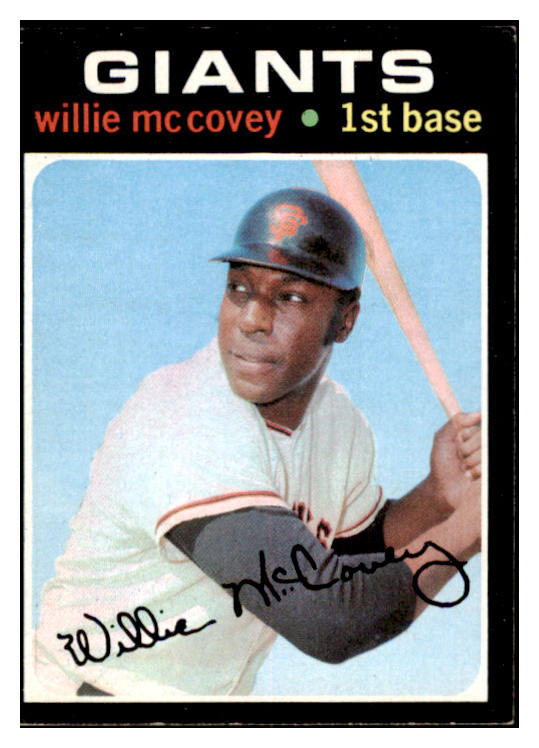 1971 Topps Baseball #050 Willie McCovey Giants EX-MT 520340