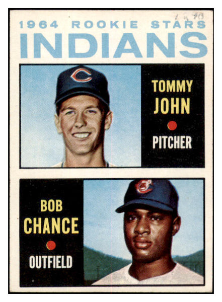 1964 Topps Baseball #146 Tommy John Indians GD-VG 520353