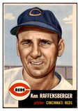 1953 Topps Baseball #276 Ken Raffensberger Reds EX-MT 520372