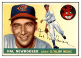 1955 Topps Baseball #024 Hal Newhouser Indians EX-MT 520374