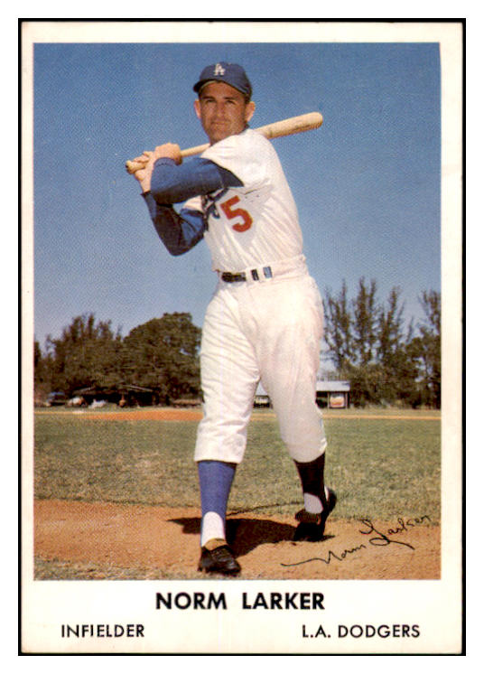 1961 Bell Brand #005 Norm Larker Dodgers NR-MT 520383