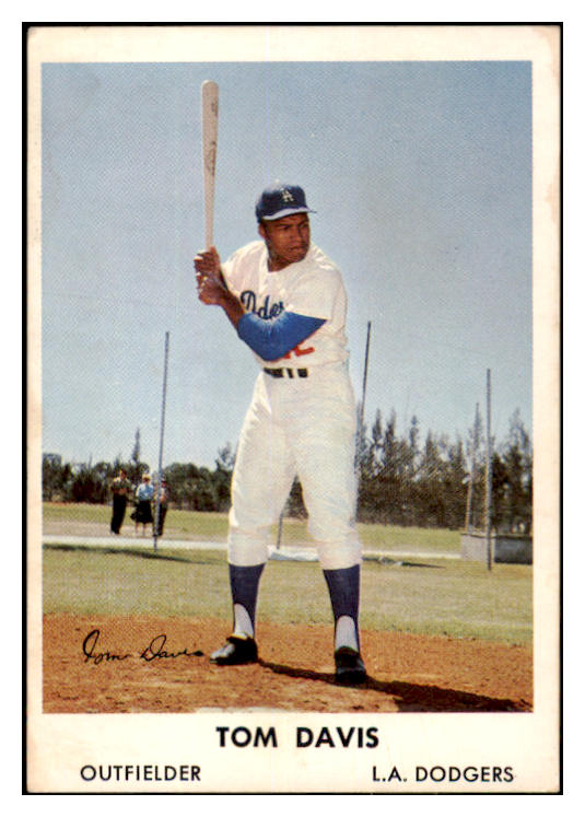 1961 Bell Brand #012 Tommy Davis Dodgers EX+/EX-MT 520387