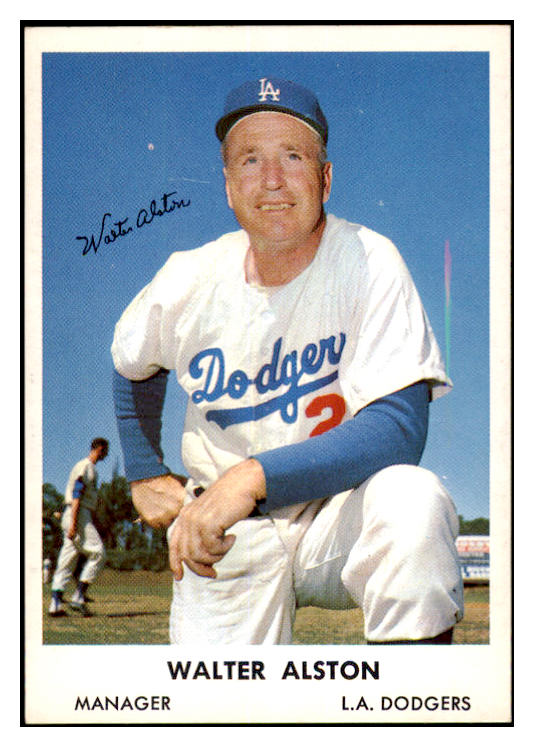 1961 Bell Brand #024 Walter Alston Dodgers NR-MT 520392