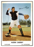 1961 Bell Brand #034 Norm Sherry Dodgers NR-MT 520395