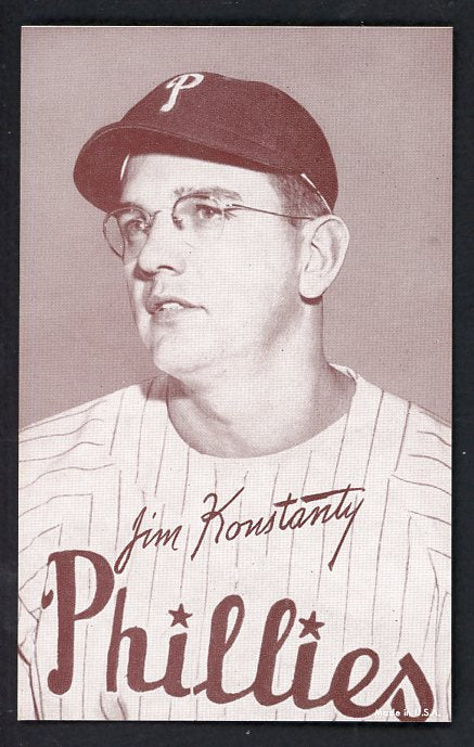 1947-66 Exhibits Jim Konstanty Phillies EX 520409