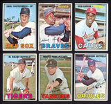 1967 Topps Set Lot 12 Stars VG Aaron Gibson Ford Kaline 520463