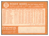 1964 Topps Baseball #225 Roger Maris Yankees VG 520467