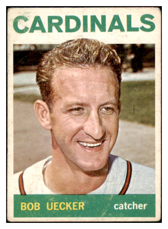 1964 Topps Baseball #543 Bob Uecker Cardinals VG 520469