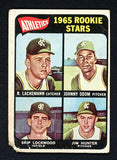 1965 Topps Baseball #526 Catfish Hunter A's Poor 520470