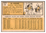 1963 Topps Baseball #025 Al Kaline Tigers VG 520478