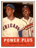 1963 Topps Baseball #242 Hank Aaron Ernie Banks GD-VG 520481