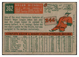 1959 Topps Baseball #362 Dolan Nichols Cubs VG No Trade 520482