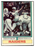 1974 Topps Football #451 Ken Stabler Raiders VG-EX 520483