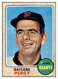 1968 Topps Baseball #085 Gaylord Perry Giants FR-GD 520505