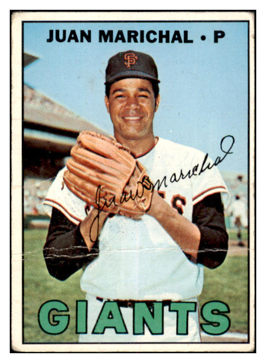 1967 Topps Baseball #500 Juan Marichal Giants FR-GD 520510