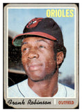 1970 Topps Baseball #700 Frank Robinson Orioles Poor 520516