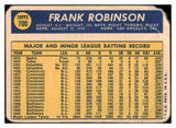 1970 Topps Baseball #700 Frank Robinson Orioles Poor 520516