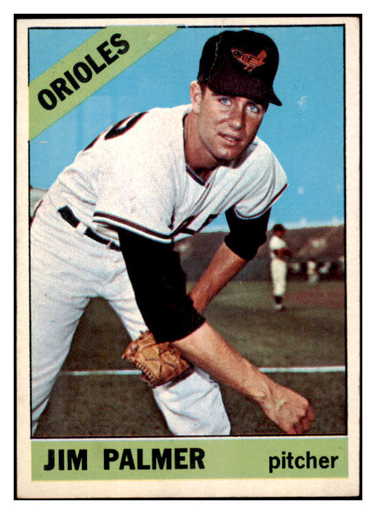 1966 Topps Baseball #126 Jim Palmer Orioles GD-VG 520531