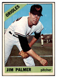 1966 Topps Baseball #126 Jim Palmer Orioles GD-VG 520531