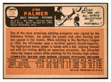 1966 Topps Baseball #126 Jim Palmer Orioles GD-VG 520531