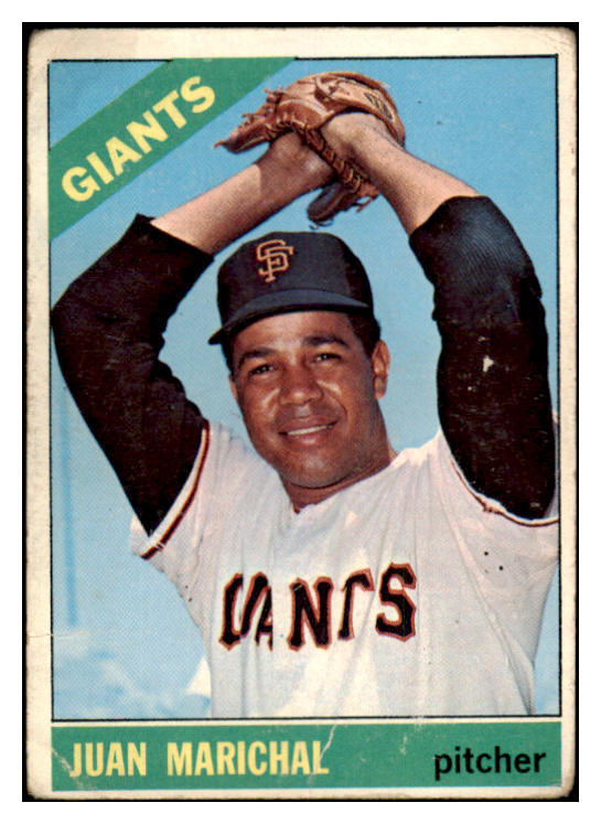 1966 Topps Baseball #420 Juan Marichal Giants GD-VG 520533