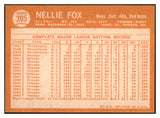 1964 Topps Baseball #205 Nellie Fox Colt .45s EX-MT 520541