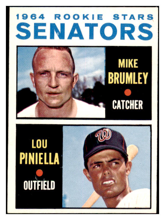 1964 Topps Baseball #167 Lou Piniella Senators EX-MT 520545