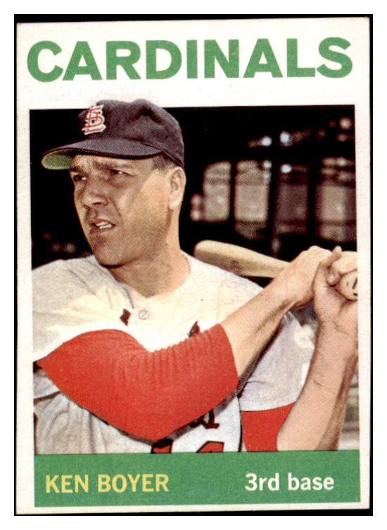 1964 Topps Baseball #160 Ken Boyer Cardinals EX-MT 520549