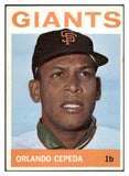 1964 Topps Baseball #390 Orlando Cepeda Giants EX-MT 520550