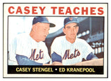 1964 Topps Baseball #393 Casey Stengel Ed Kranepool EX-MT 520551