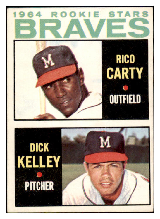 1964 Topps Baseball #476 Rico Carty Braves EX-MT 520554