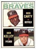 1964 Topps Baseball #476 Rico Carty Braves EX-MT 520554