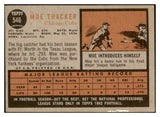 1962 Topps Baseball #546 Moe Thacker Cubs EX 520561