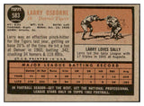 1962 Topps Baseball #583 Larry Osborne Tigers EX-MT 520563