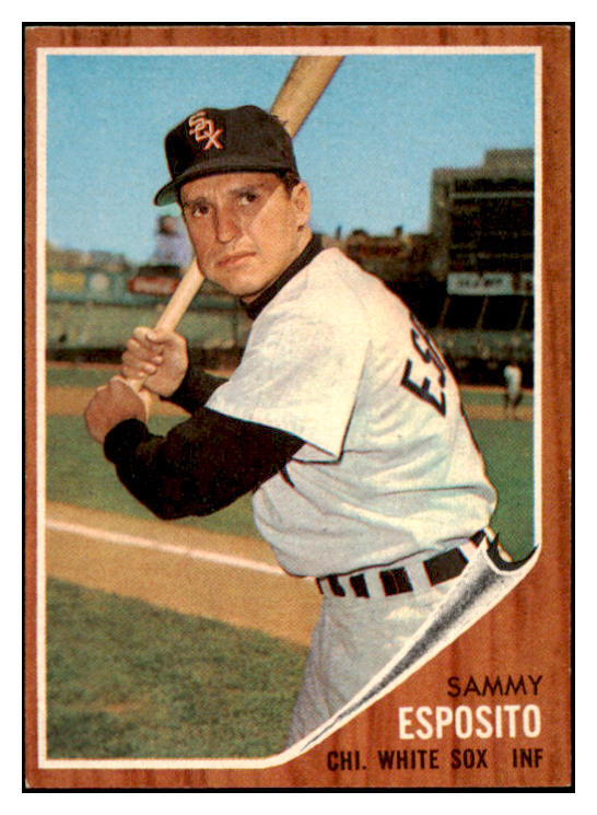 1962 Topps Baseball #586 Sammy Esposito White Sox EX-MT 520566