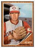 1962 Topps Baseball #562 Bill Henry Reds VG-EX 520570