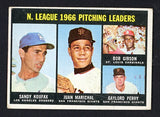 1967 Topps Baseball #236 N.L. Win Leaders Sandy Koufax VG-EX 520579