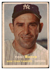 1957 Topps Baseball #002 Yogi Berra Yankees FR-GD 520581