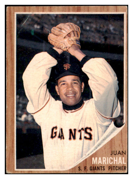 1962 Topps Baseball #505 Juan Marichal Giants VG 520589