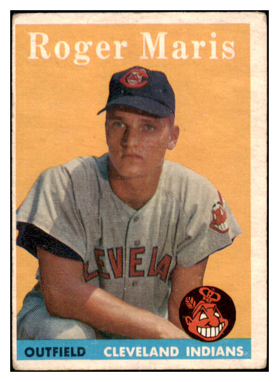 1958 Topps Baseball #047 Roger Maris Indians GD-VG 520590